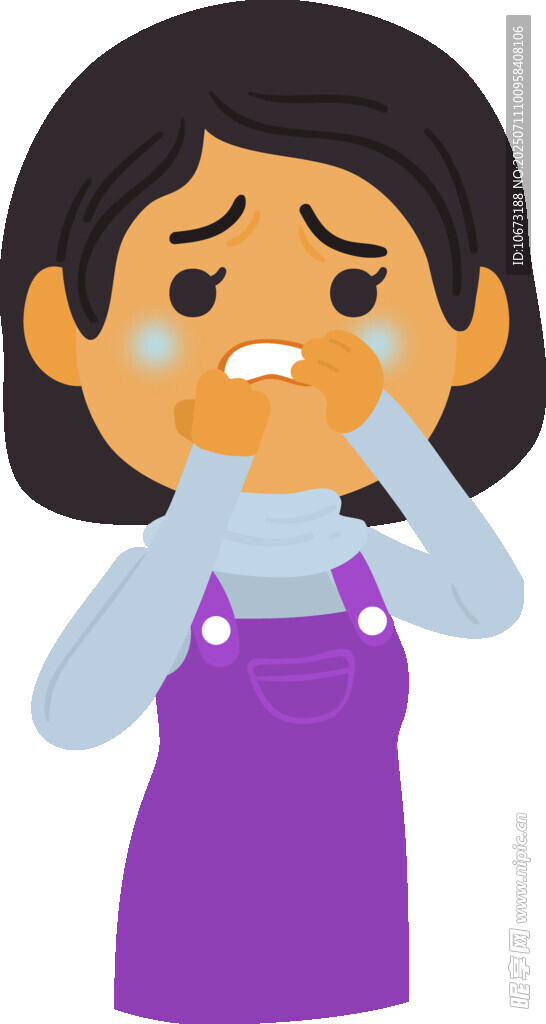 哭泣的小女孩