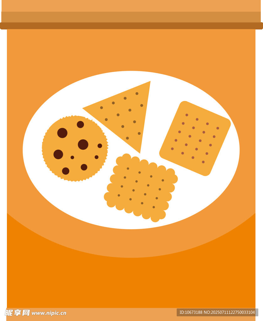 美味多样饼干组合