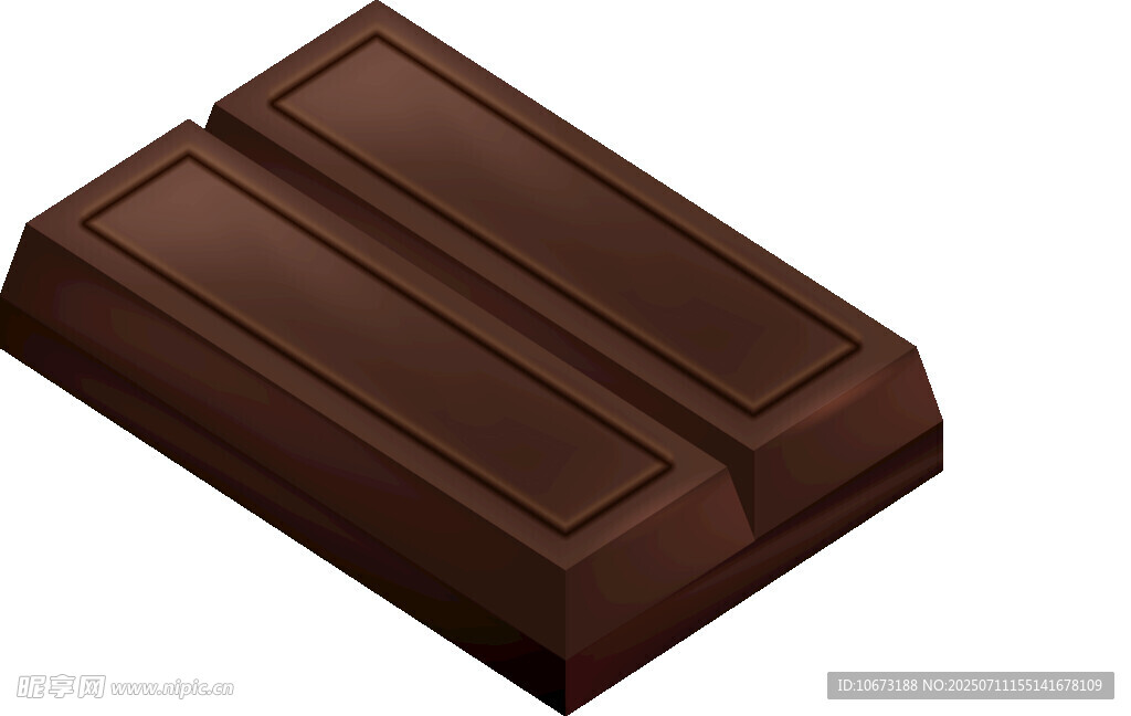 美味巧克力块