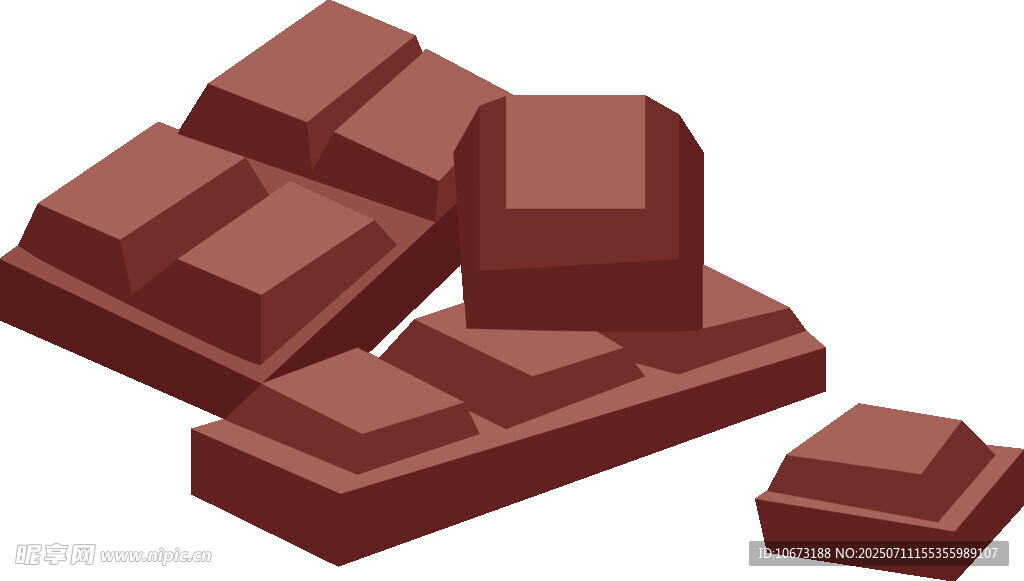 美味巧克力块