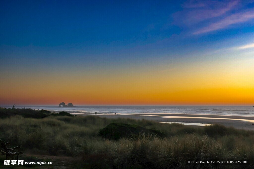 海边日落美景
