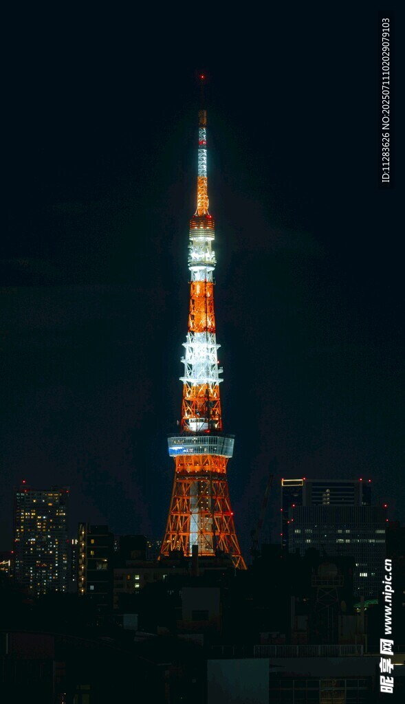 东京塔夜景璀璨