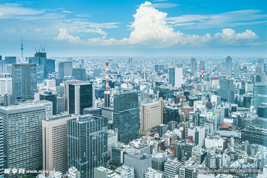 繁华都市天际线