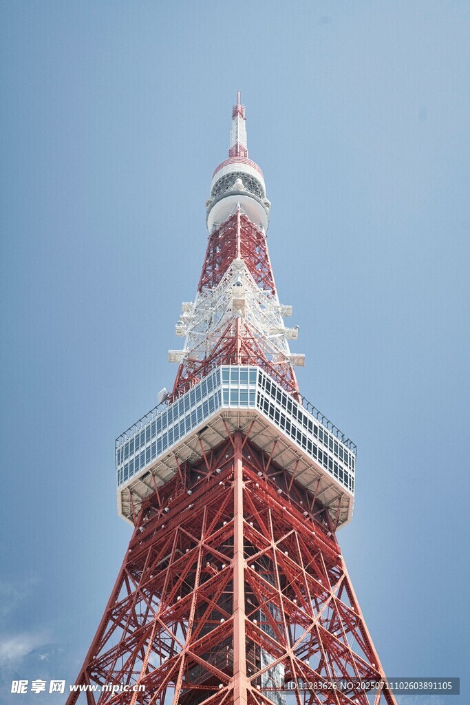 东京塔仰视景观