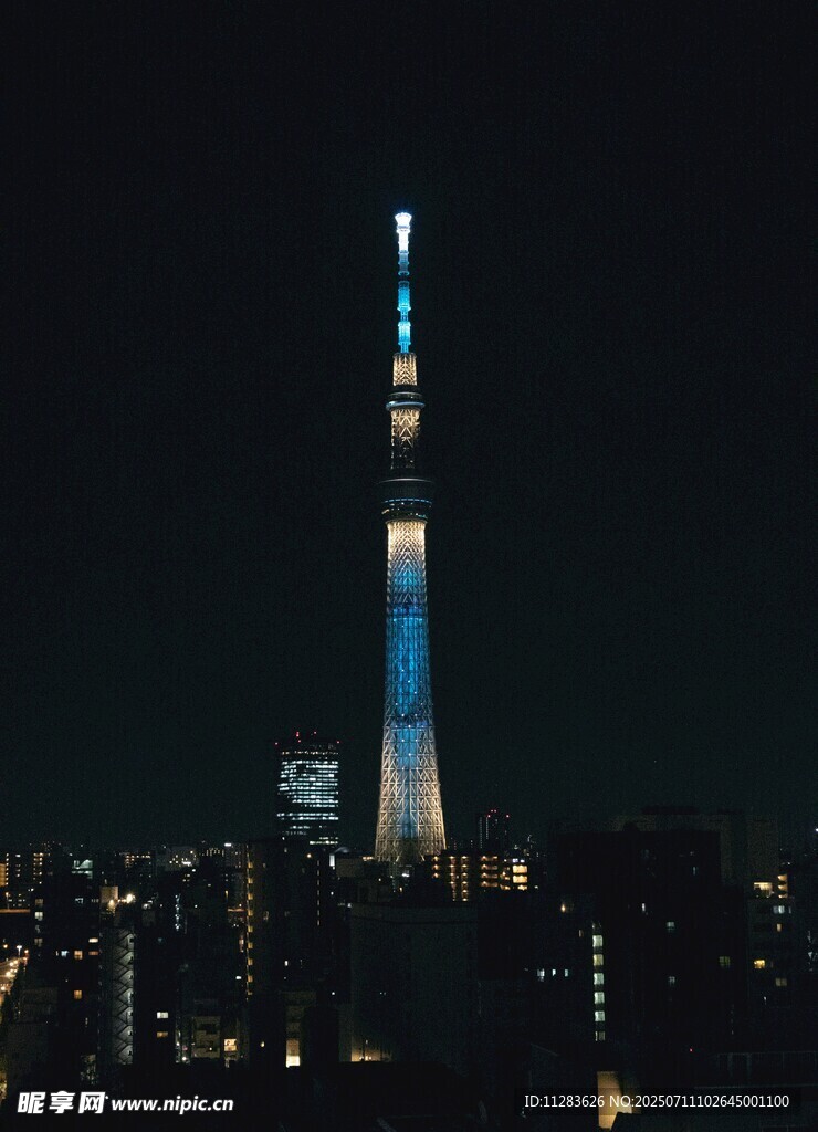 东京塔夜景璀璨