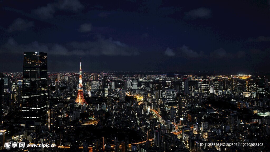 东京夜景俯瞰