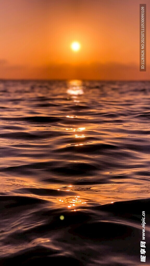 海上落日美景
