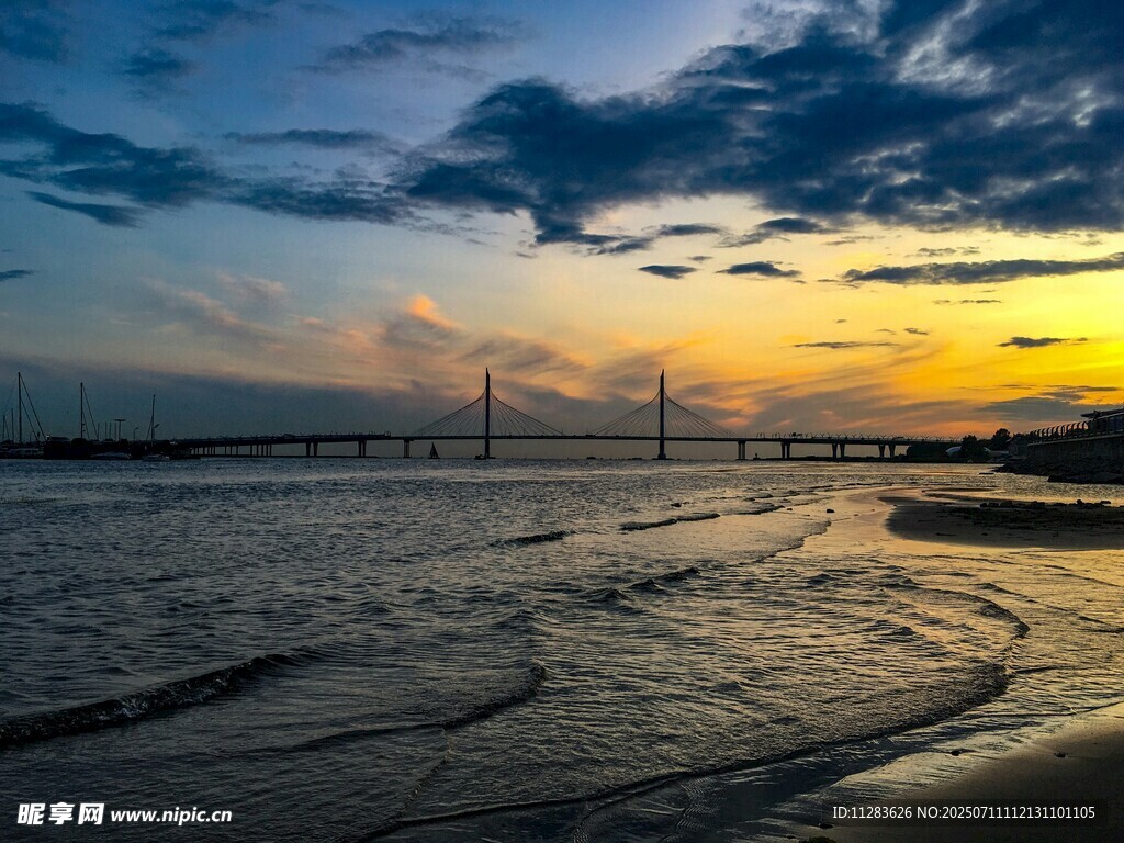 海边日落美景