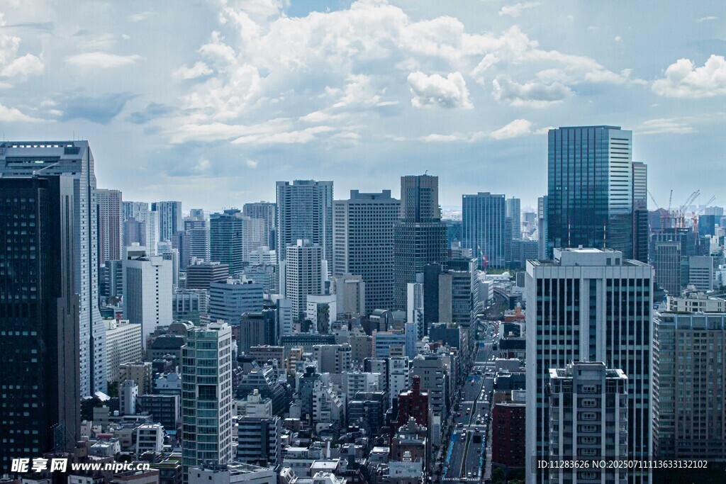 繁华都市天际线