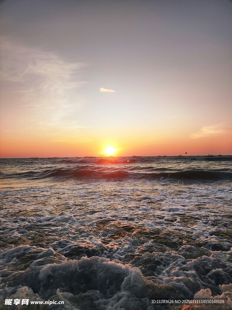 海边日落美景