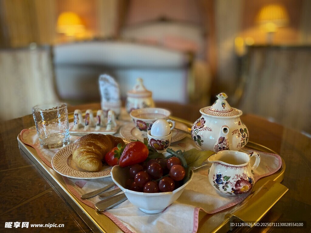 精致茶点托盘