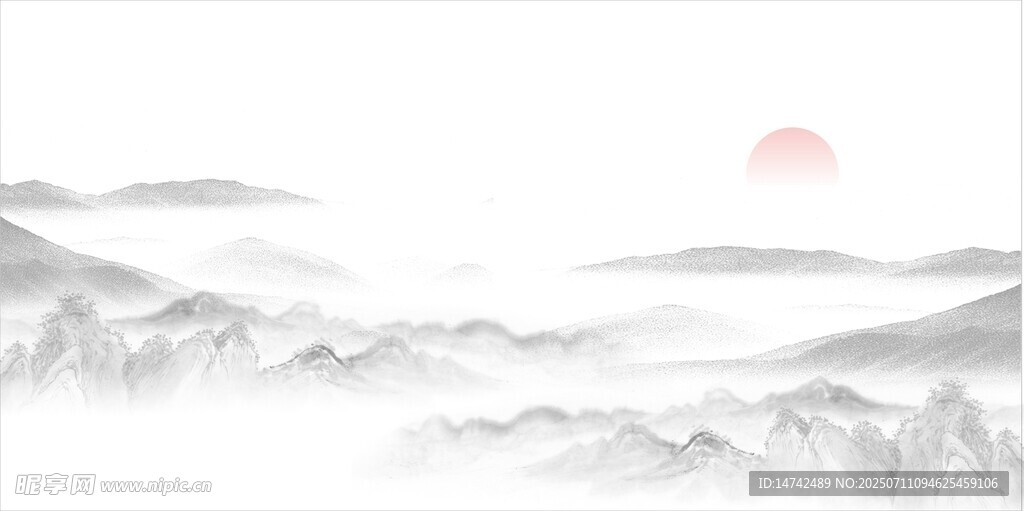 水墨山水