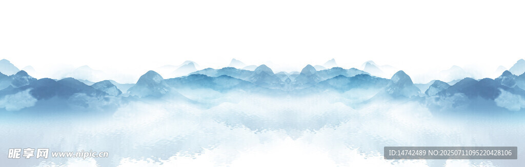 水墨山水背景