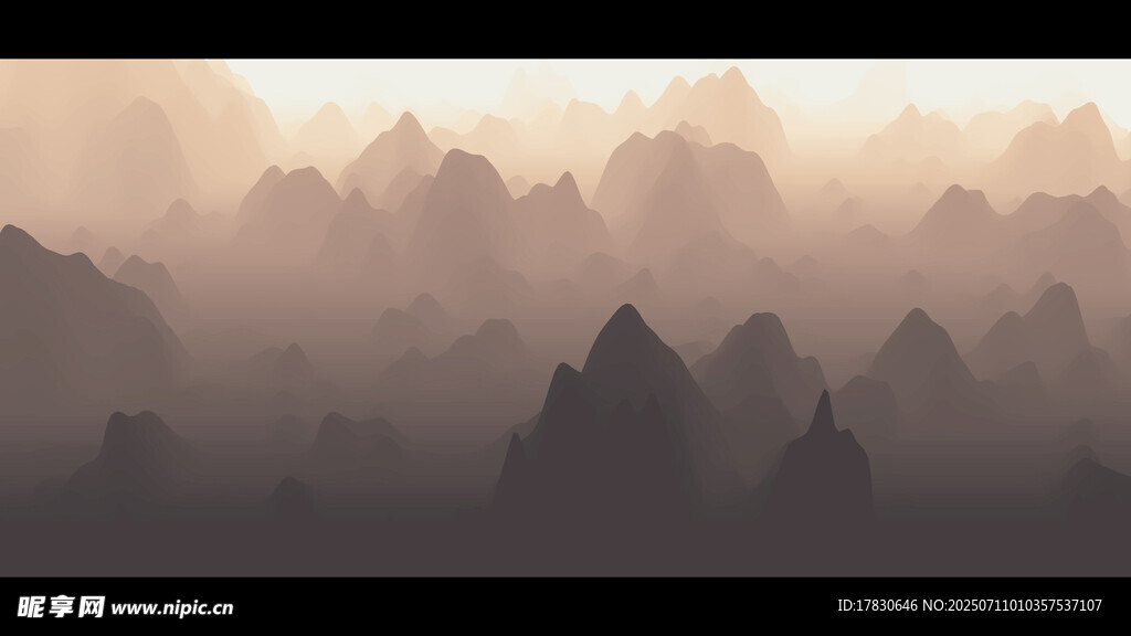 抽象山脉