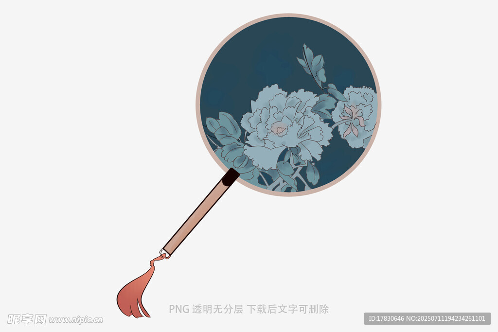 中国风扇子