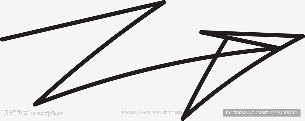涂鸦箭头