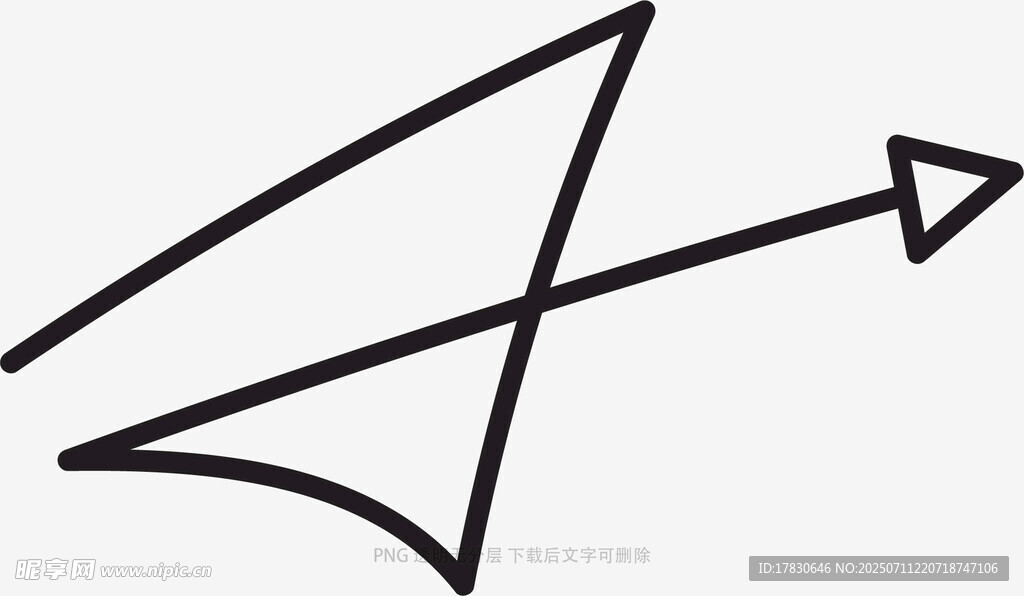 涂鸦箭头