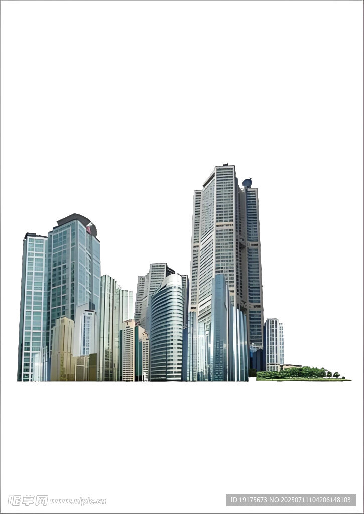 现代都市高楼景观