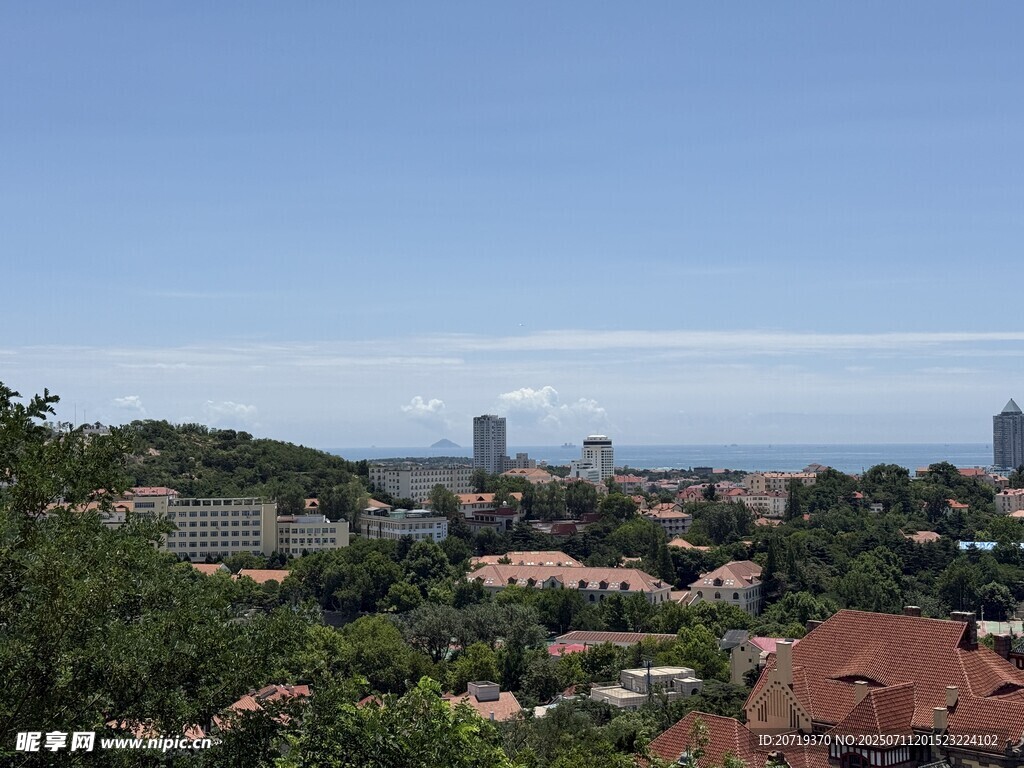 俯瞰青岛