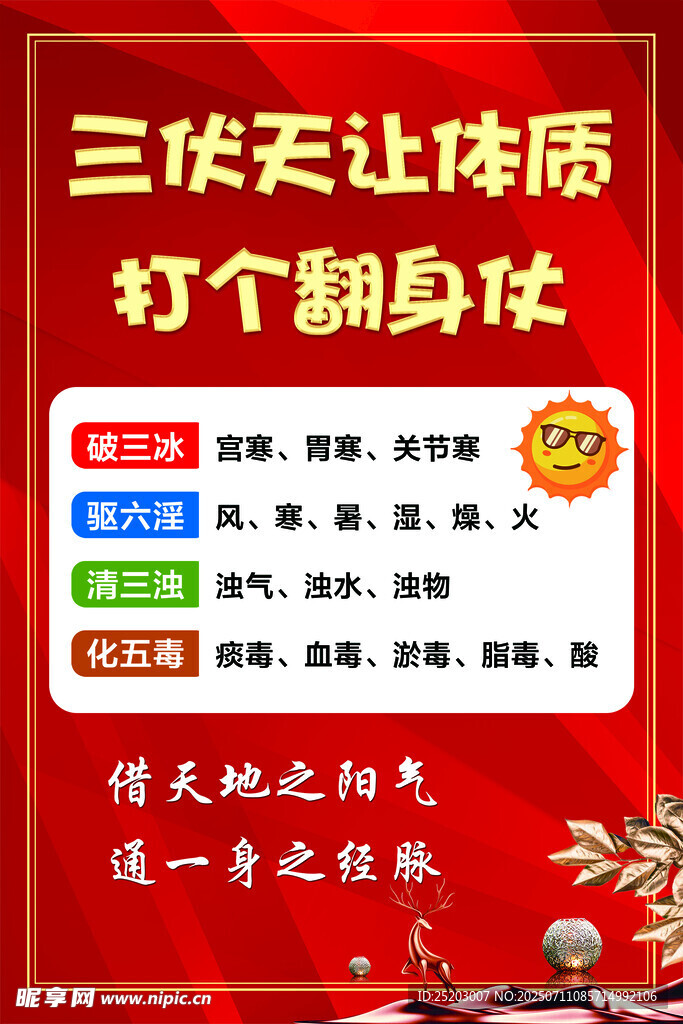 三伏天调理体质