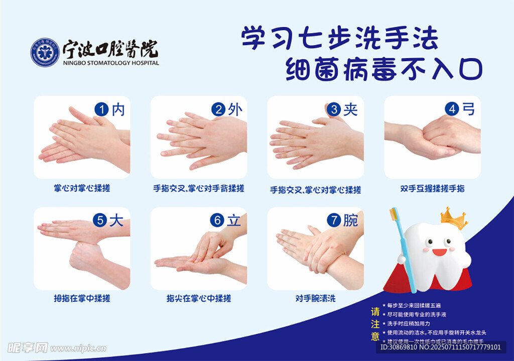 洗手步骤