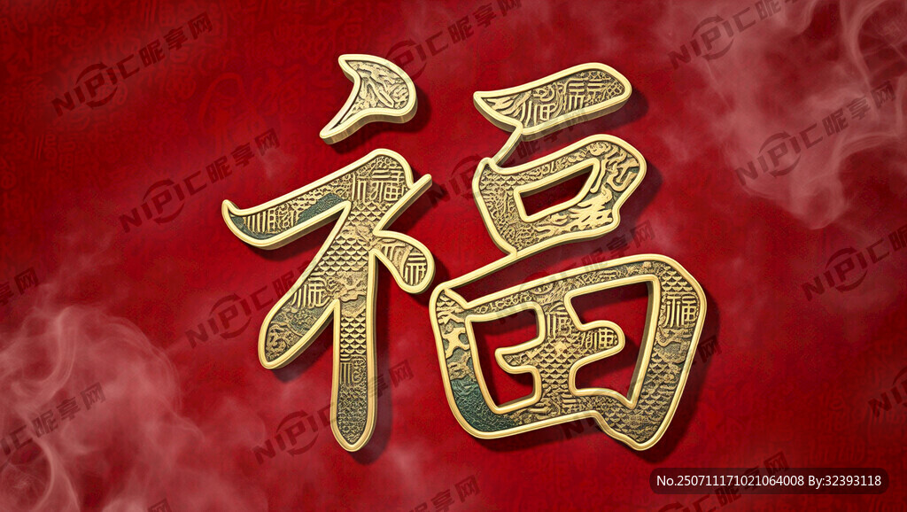 金属浮雕 大量留白 字体设计