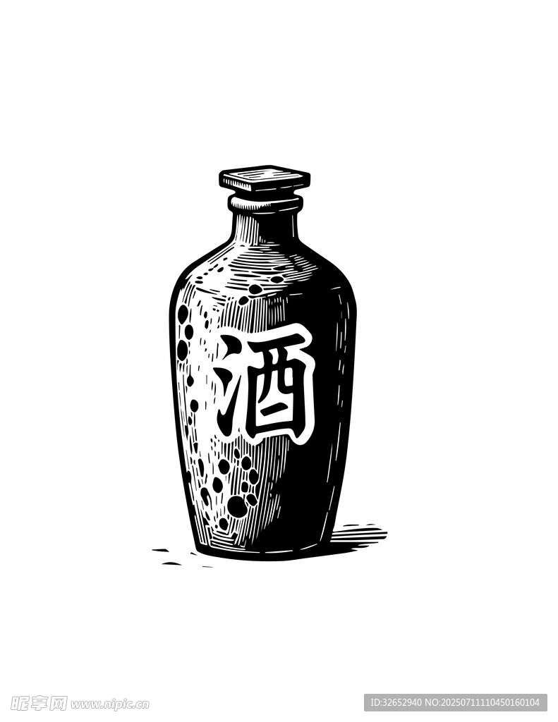 复古酒壶