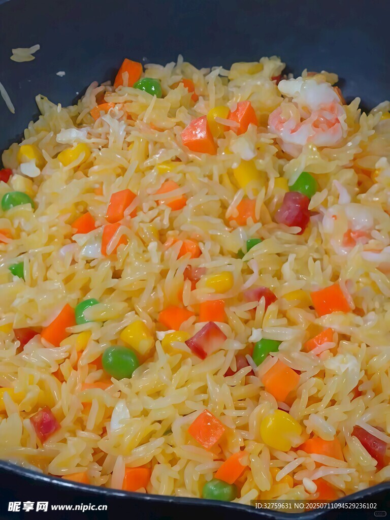 美味虾仁炒饭