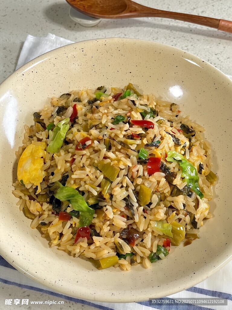 美味多彩蔬菜炒饭