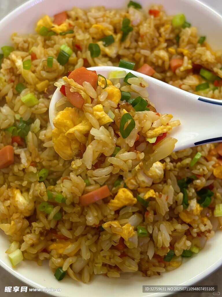美味可口的家常蛋炒饭