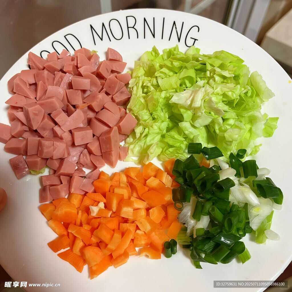 早餐食材拼盘