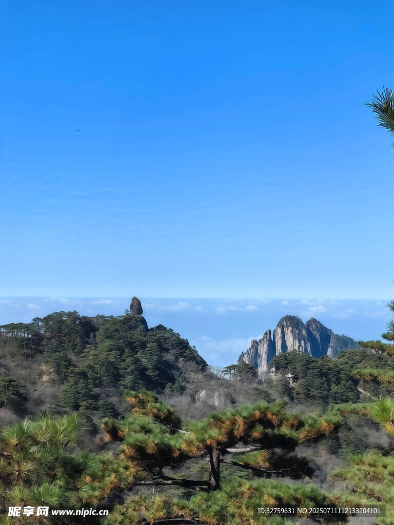壮美山景