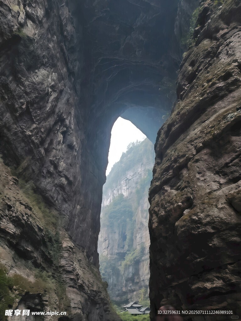天然石拱门景观