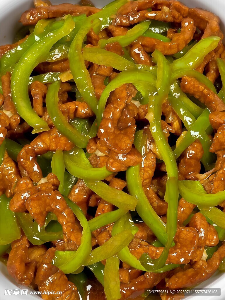 青椒炒牛肉丝