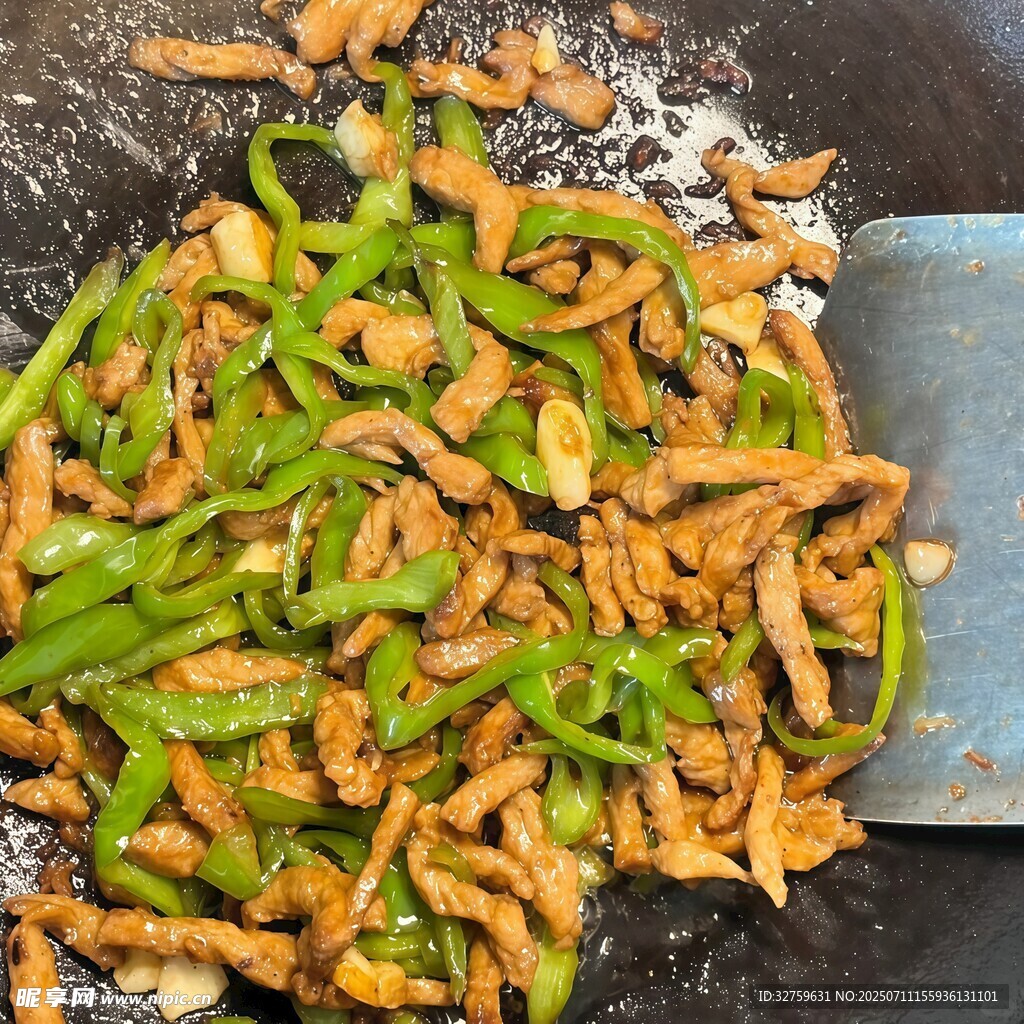 青椒炒肉丝
