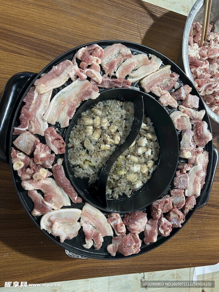 丰盛烤肉拼盘