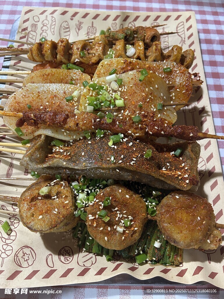 美味烤物拼盘