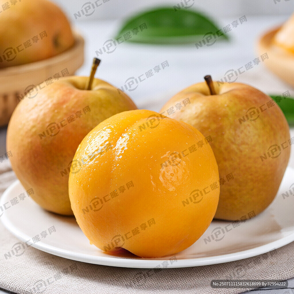 黄桃蜜梨