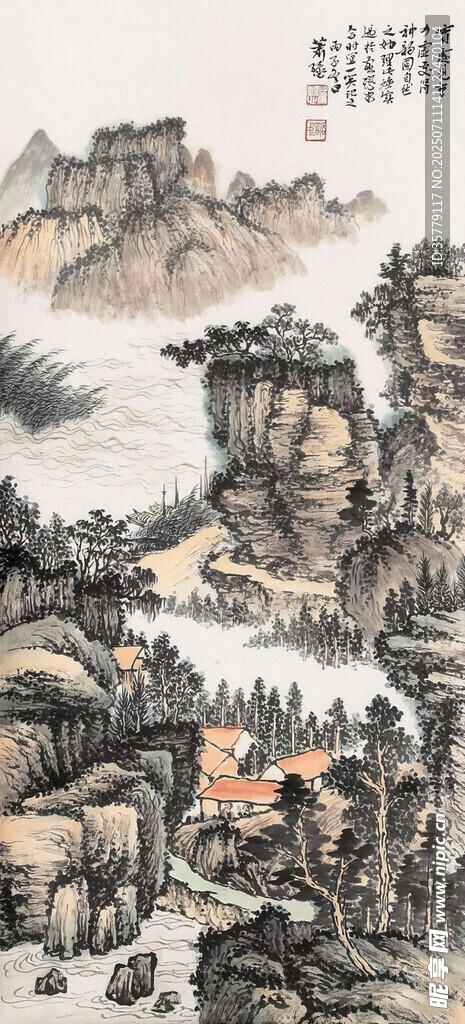 国画风景