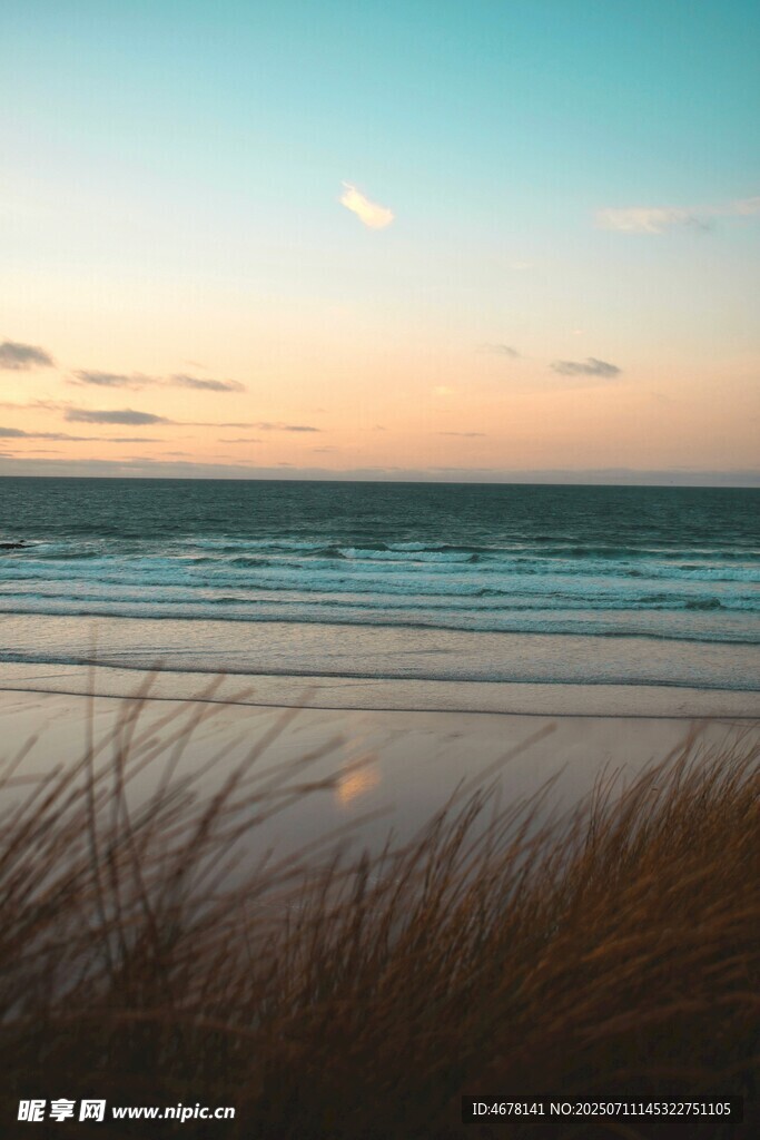 海边黄昏美景