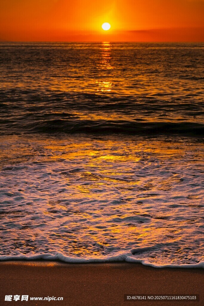 海边日落美景