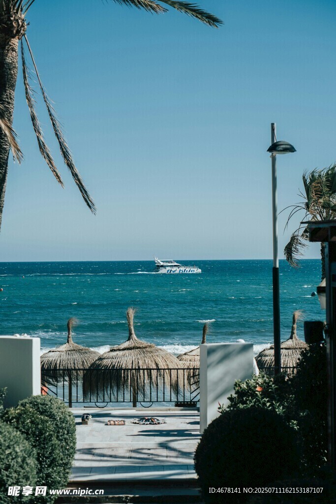 海滨度假胜地美丽景致