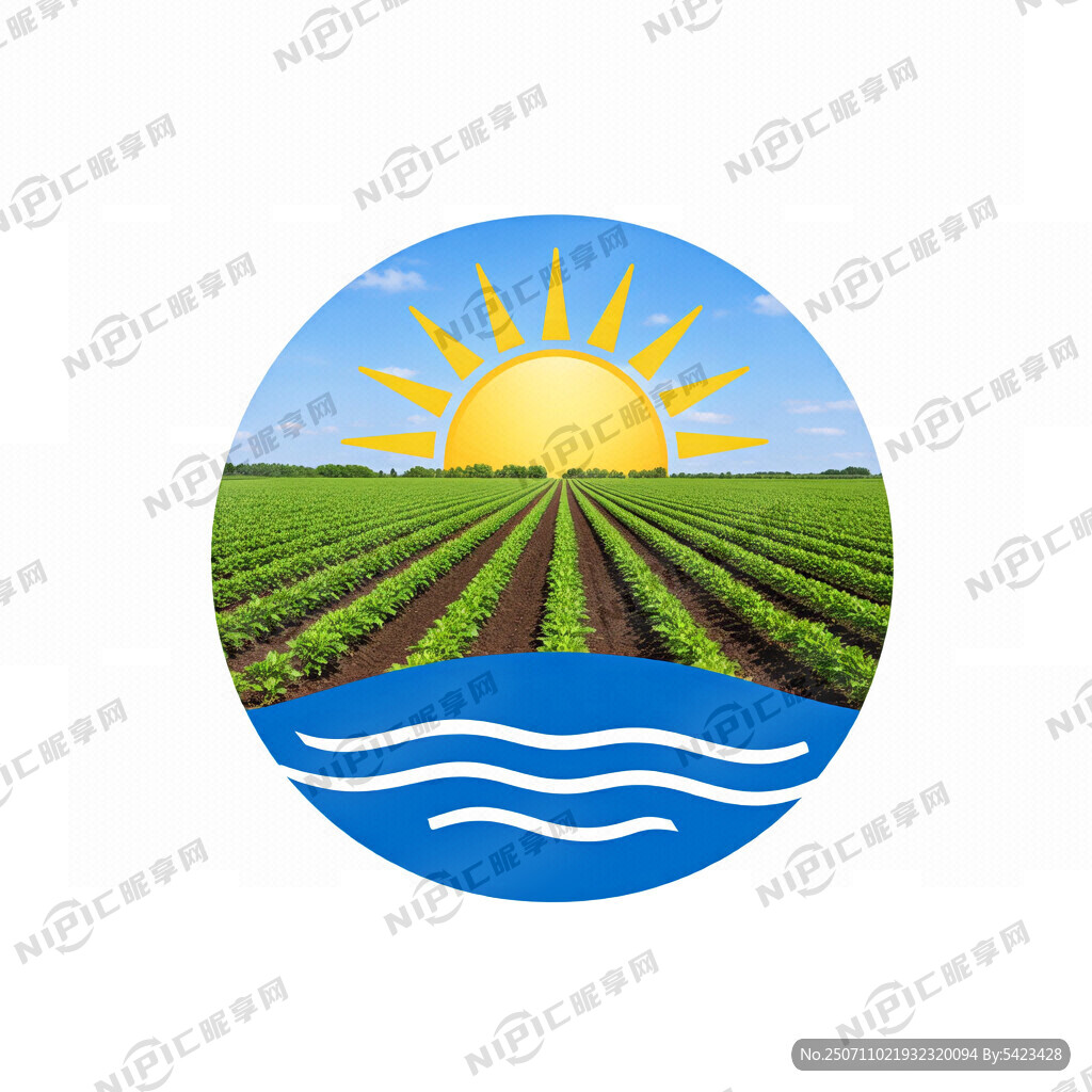 设计一个包含太阳 农田