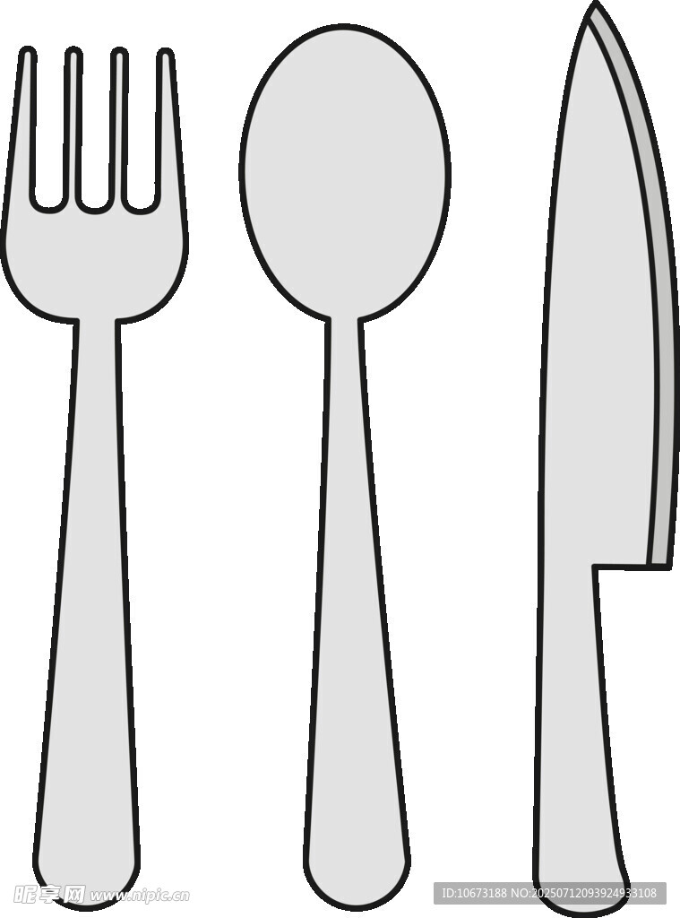 餐具三件套
