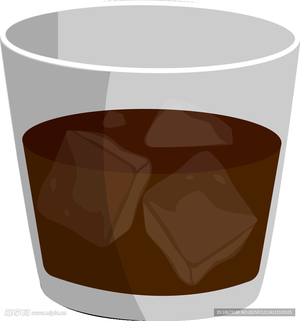 加冰咖啡杯