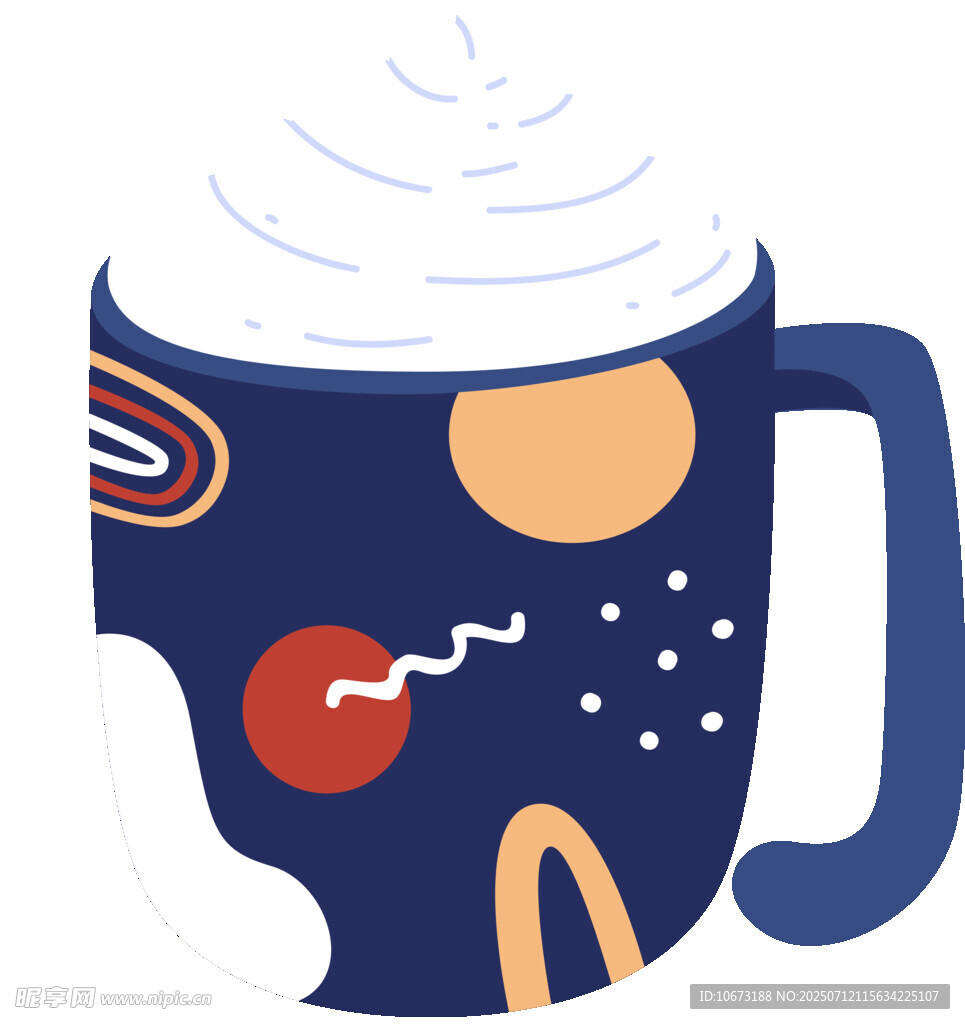 卡通图案咖啡杯