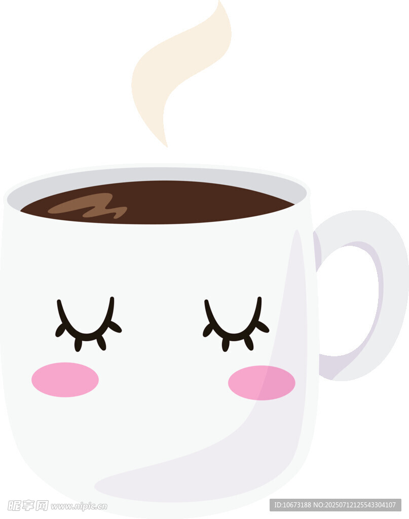 可爱卡通咖啡杯