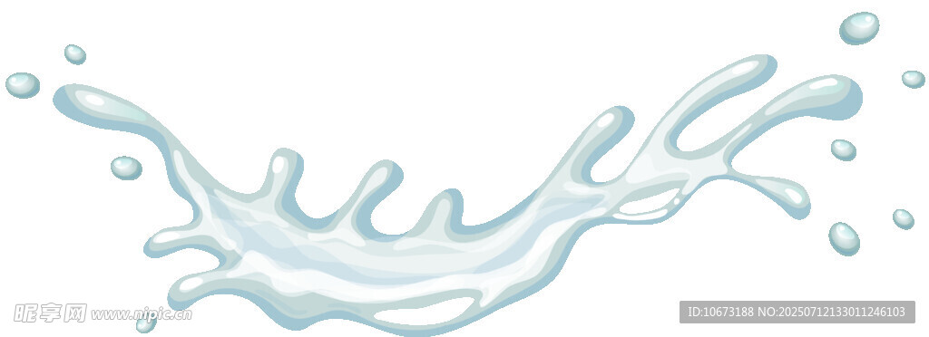 水花飞溅