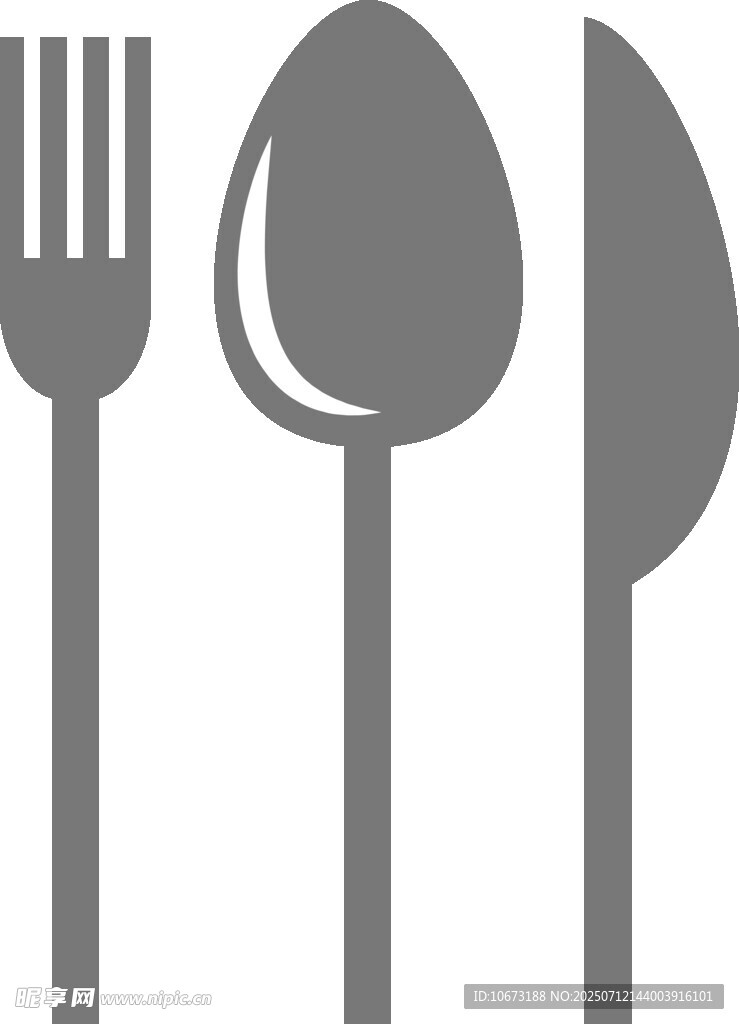 餐具图标集合