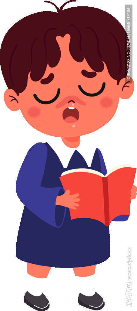 小学生专注读书瞬间